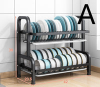 Kitchen Shelf Countertop Dish Drain Rack